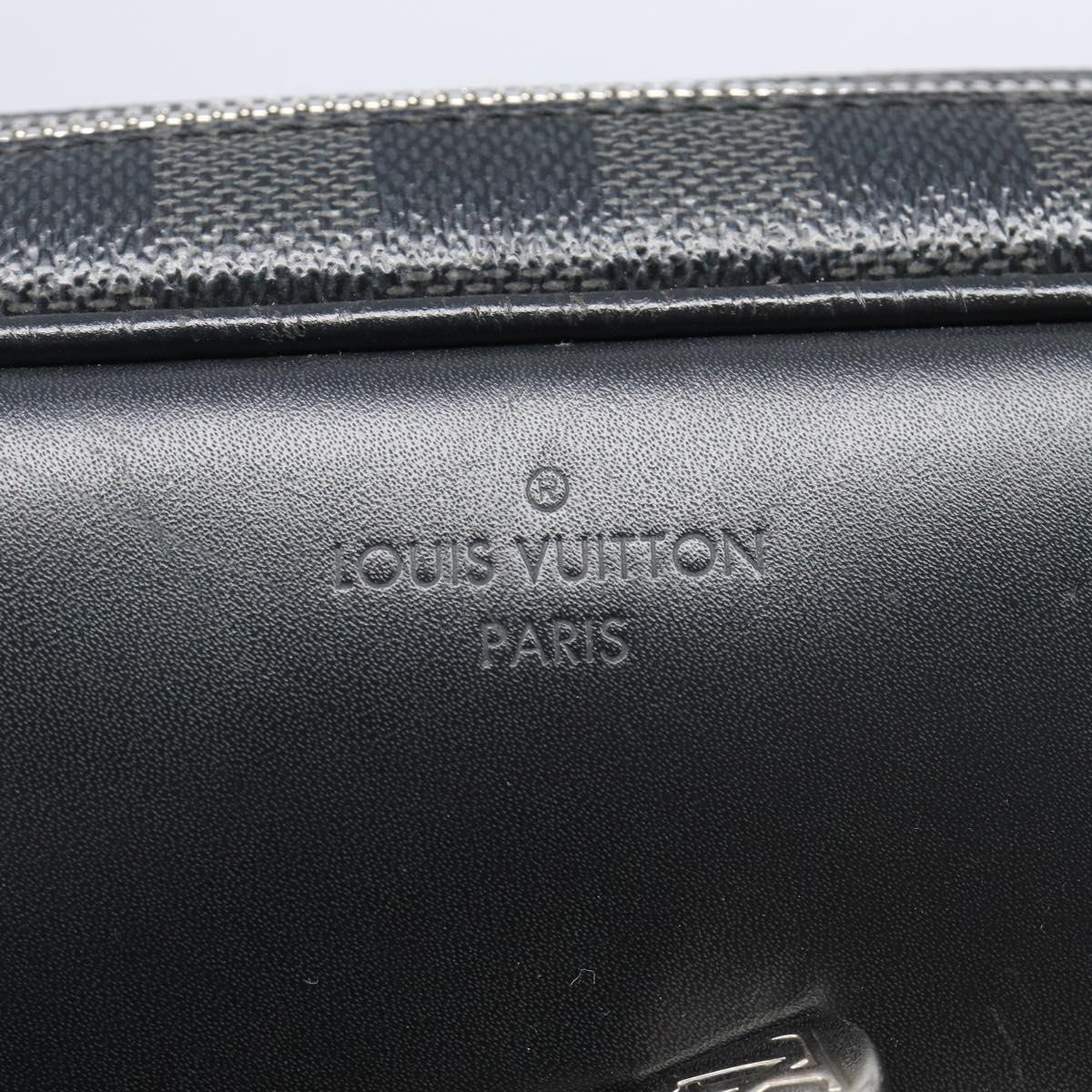 LOUIS VUITTON Damier Grafitte Dayton PM Shoulder Bag N41408 LV Auth 209766V