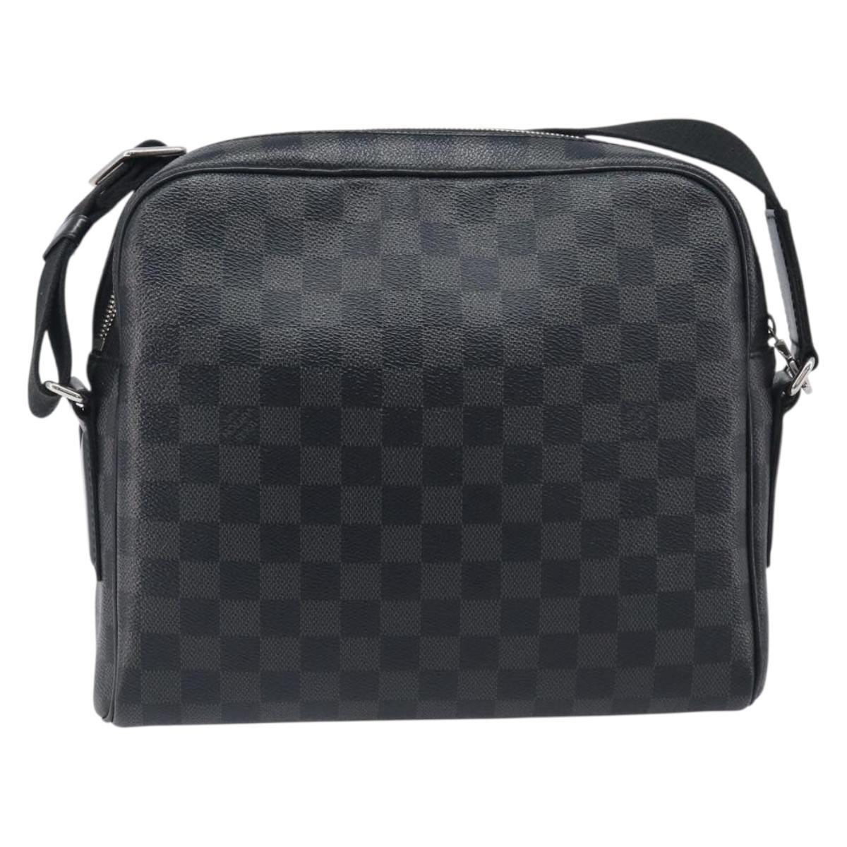 LOUIS VUITTON Damier Grafitte Dayton PM Shoulder Bag N41408 LV Auth 209766V