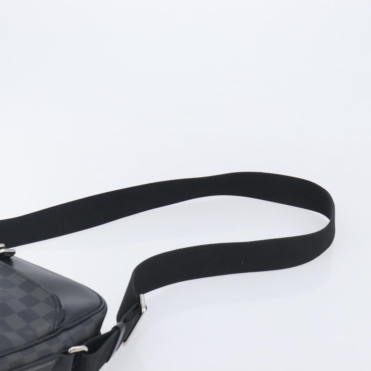 LOUIS VUITTON Damier Grafitte Dayton PM Shoulder Bag N41408 LV Auth 209766V