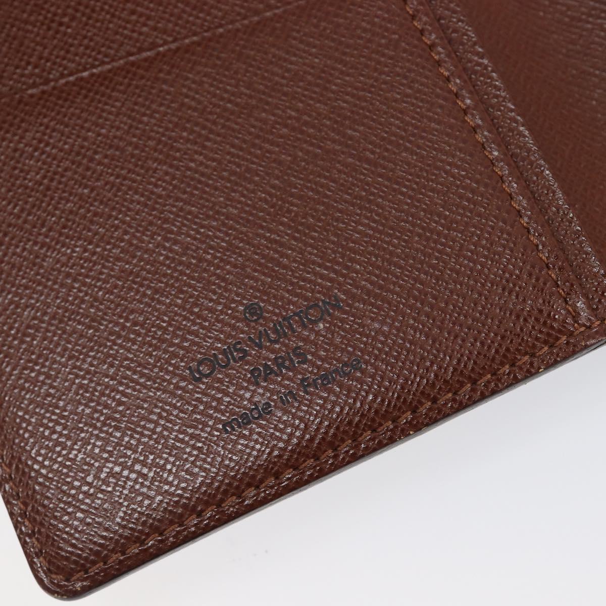 LOUIS VUITTON Monogram Porte Valeurs Cartes Credit Wallet M61823 LV Auth 209774