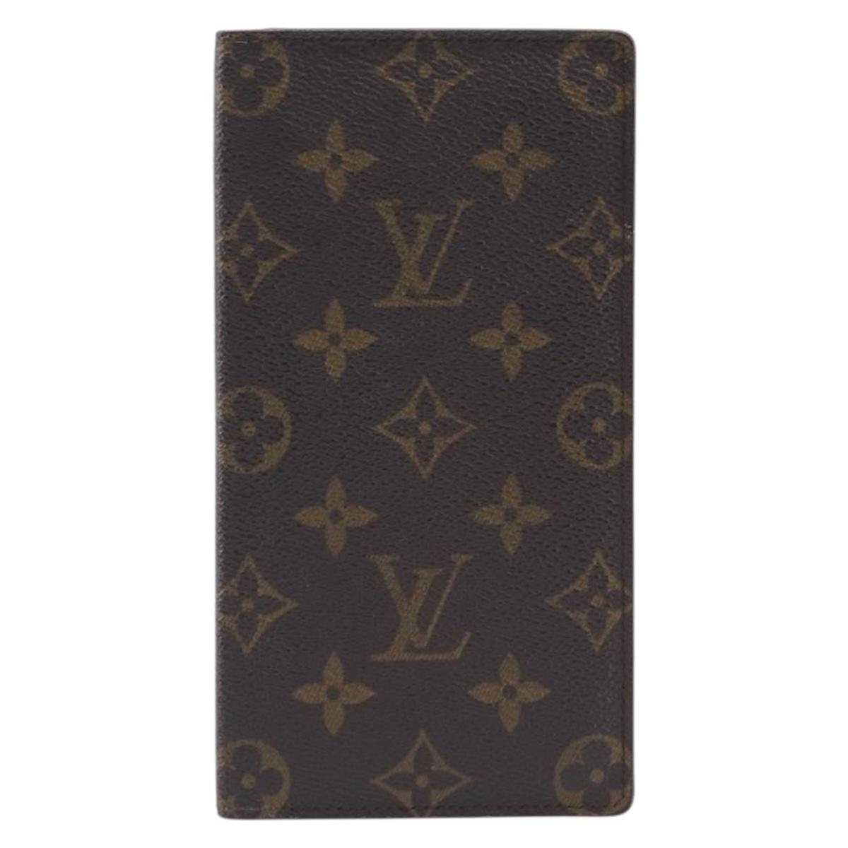 LOUIS VUITTON Monogram Porte Valeurs Cartes Credit Wallet M61823 LV Auth 209774
