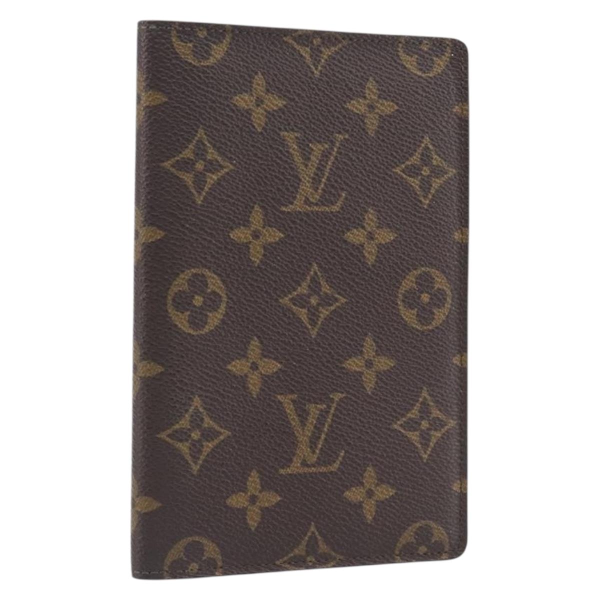 LOUIS VUITTON Monogram Couvel Tulle Passopole Passport Case M60180 Auth 209790A