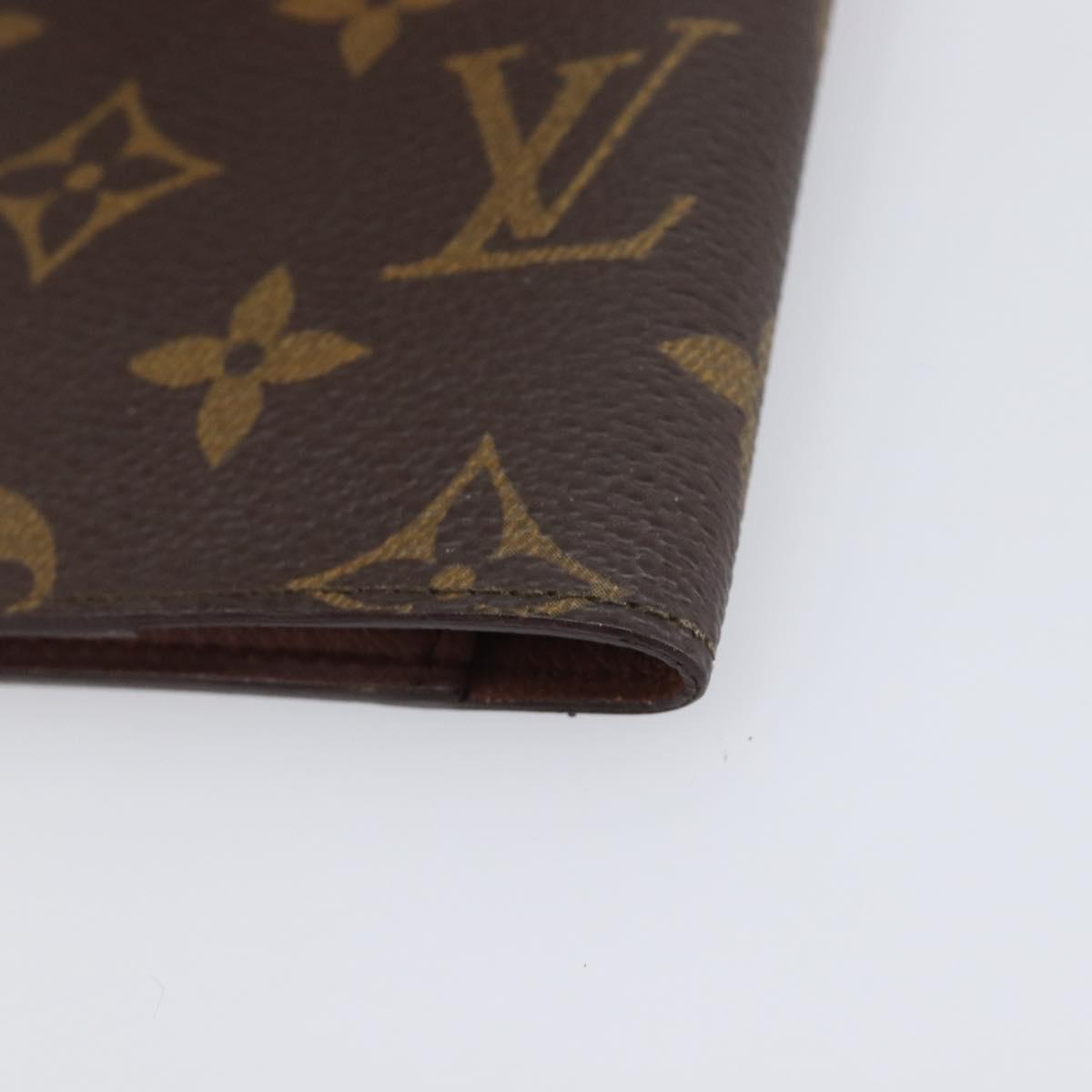 LOUIS VUITTON Monogram Couvel Tulle Passopole Passport Case M60180 Auth 209790A