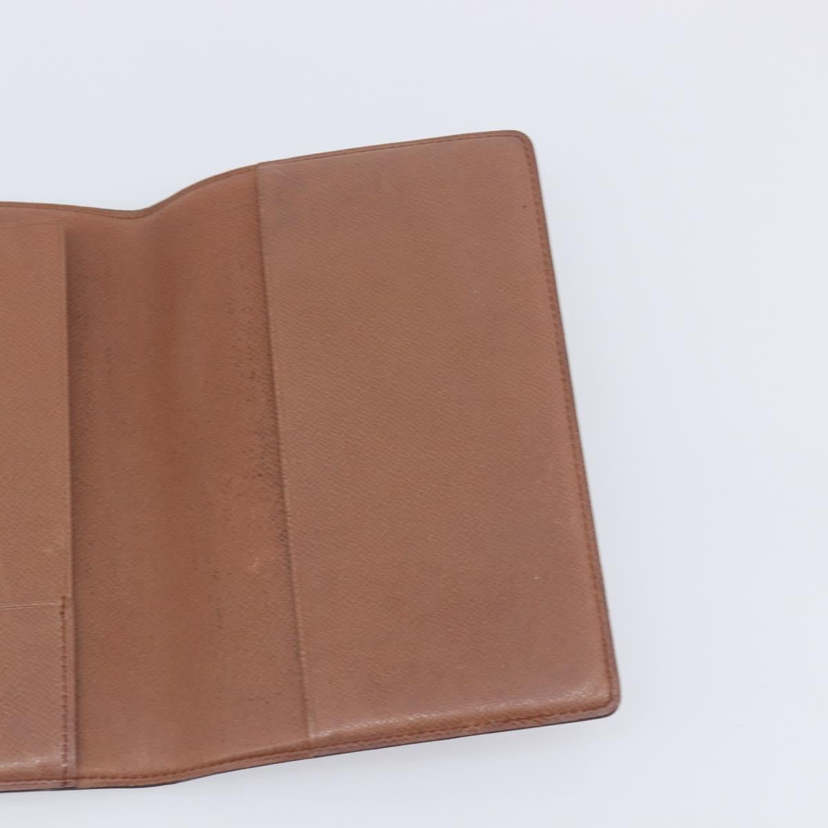 LOUIS VUITTON Monogram Couvel Tulle Passopole Passport Case M60180 Auth 209790A