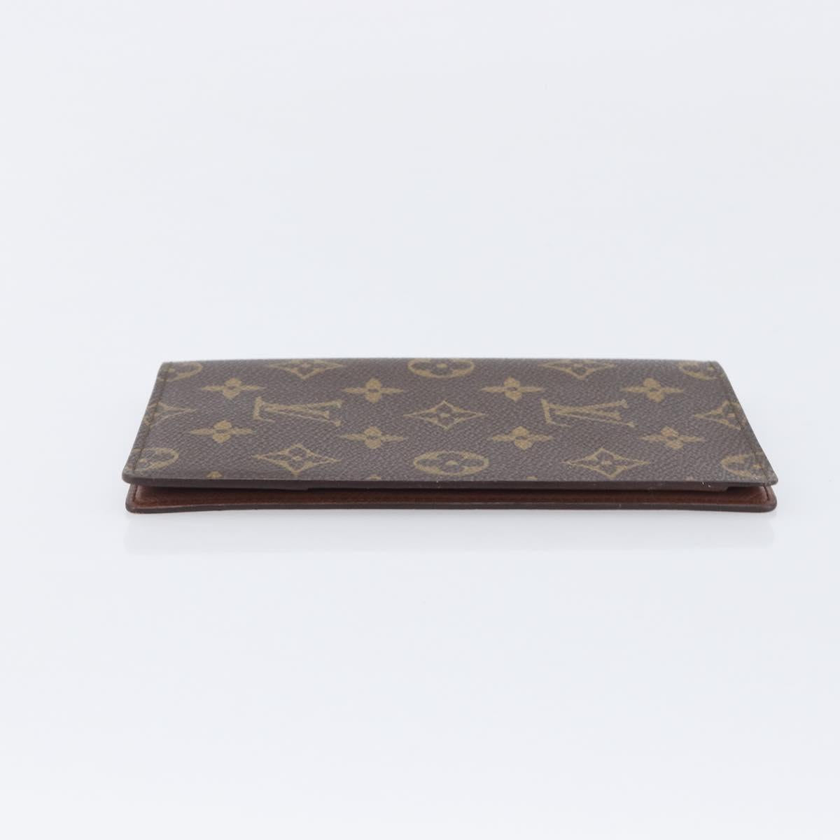 LOUIS VUITTON Monogram Couvel Tulle Passopole Passport Case M60180 Auth 209790A