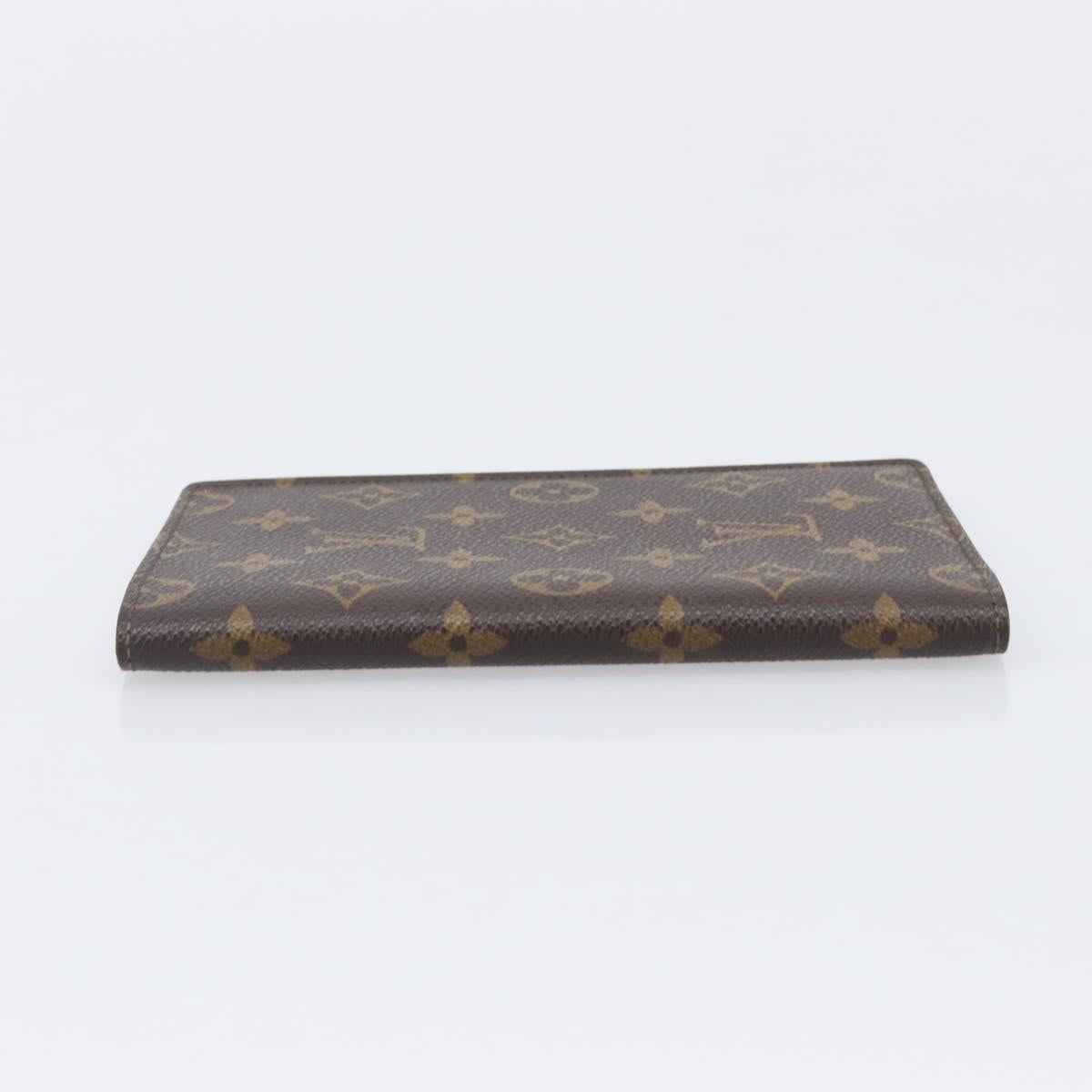 LOUIS VUITTON Monogram Couvel Tulle Passopole Passport Case M60180 Auth 209790A