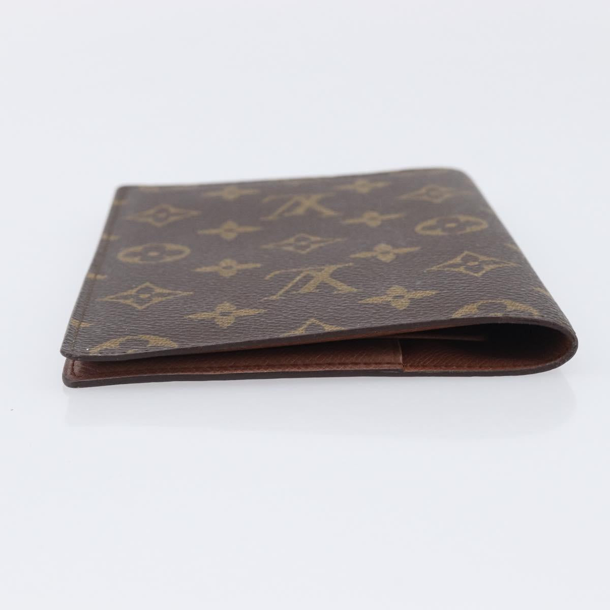 LOUIS VUITTON Monogram Couvel Tulle Passopole Passport Case M60180 Auth 209790A
