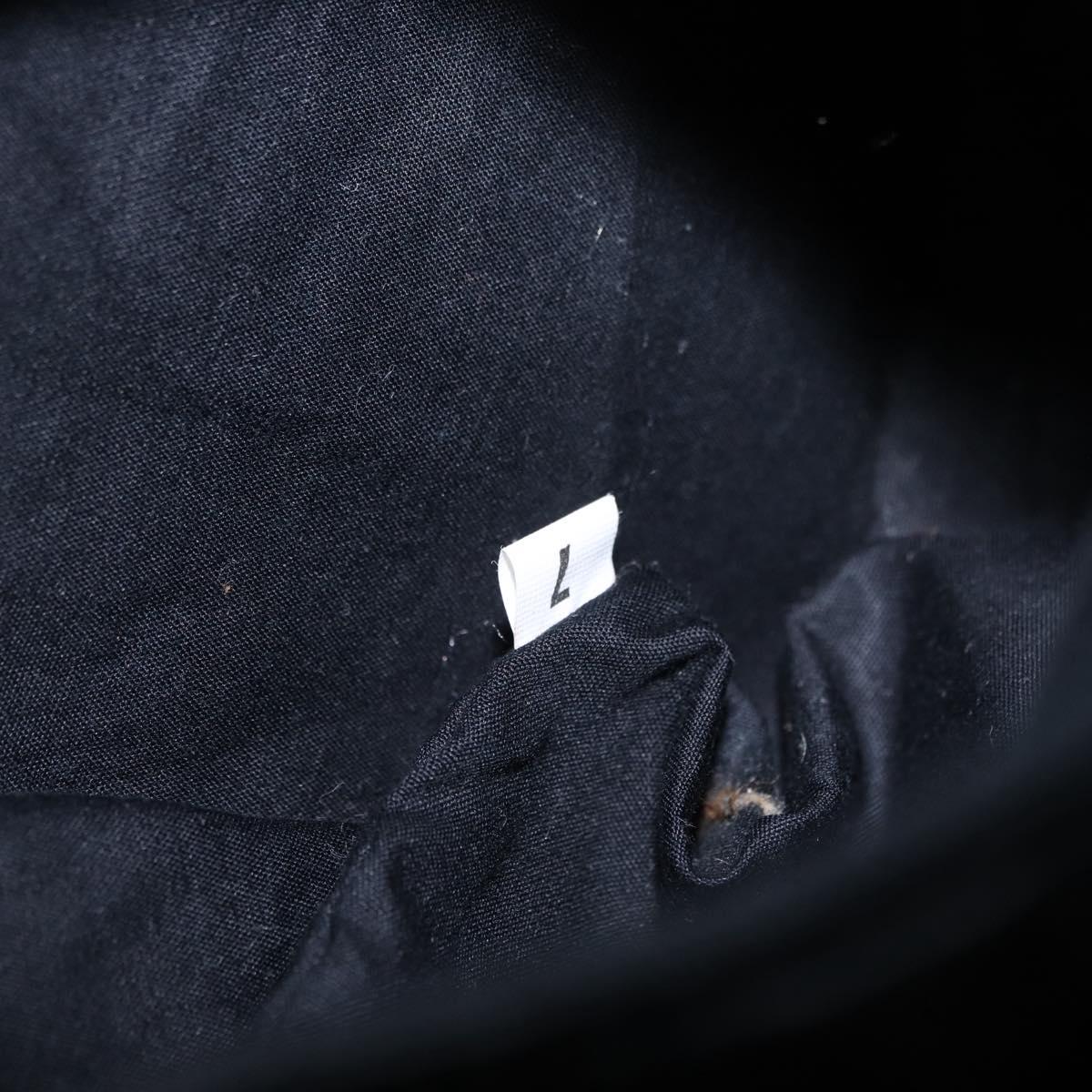 PRADA Hand Bag Velor Black Auth 209800A