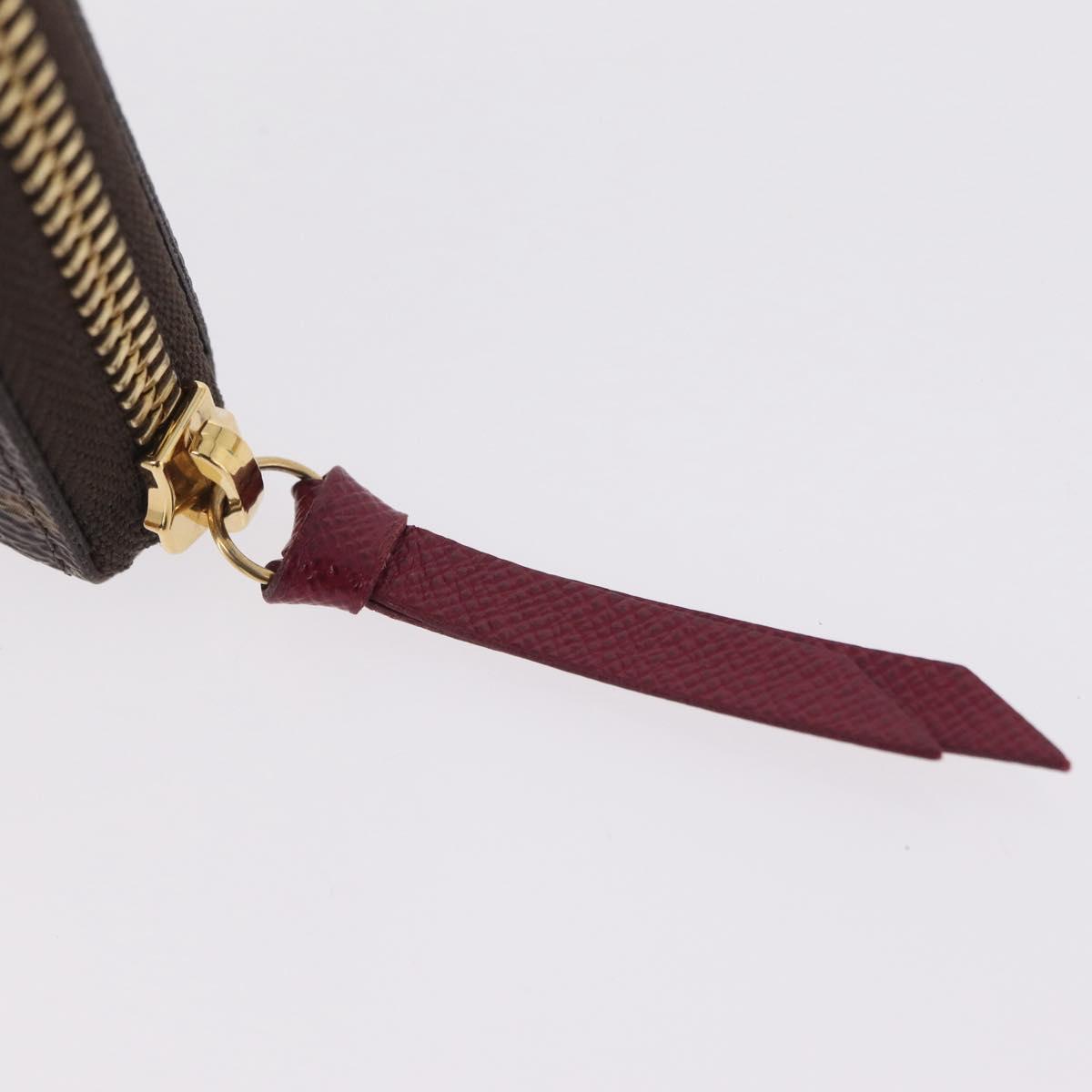 LOUIS VUITTON Monogram Portefeuille Clemence Long Wallet M60742 LV Auth 209811V