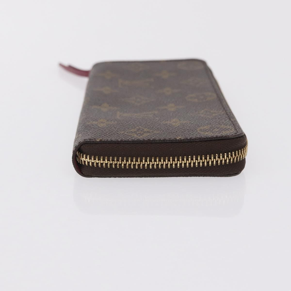 LOUIS VUITTON Monogram Portefeuille Clemence Long Wallet M60742 LV Auth 209811V