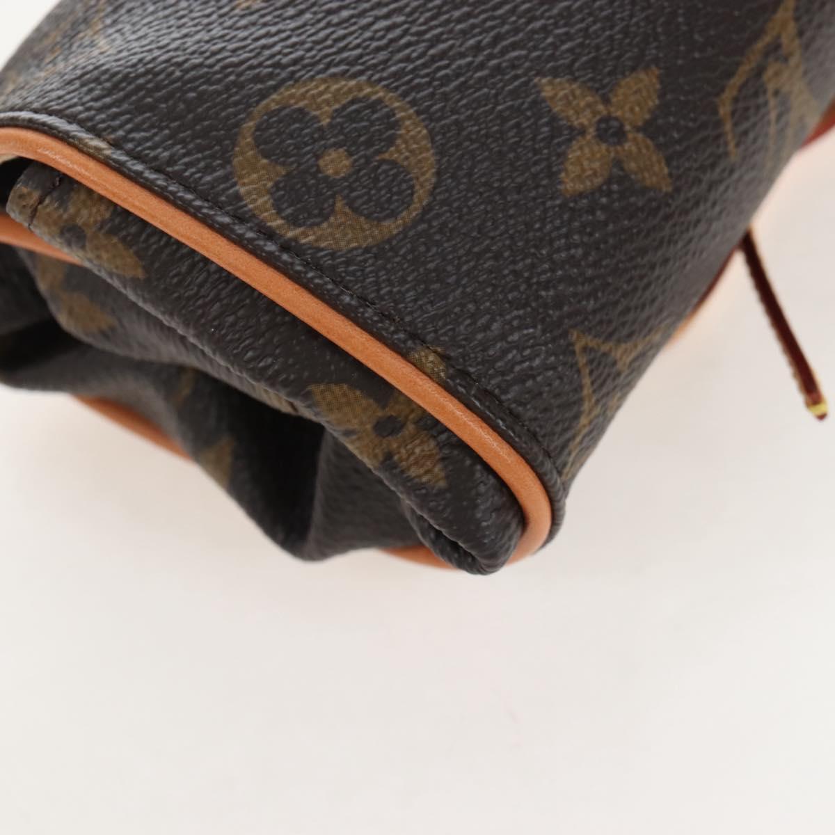 LOUIS VUITTON Monogram Trousse Bijoux Pliable Accessory Case M47837 Auth 209814V
