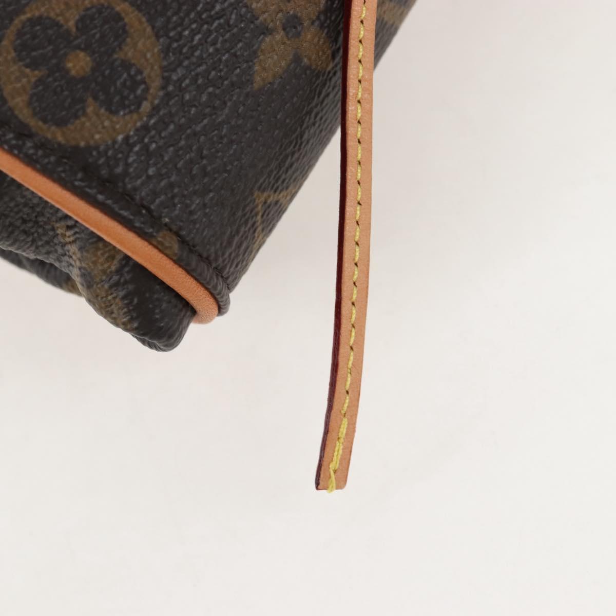 LOUIS VUITTON Monogram Trousse Bijoux Pliable Accessory Case M47837 Auth 209814V