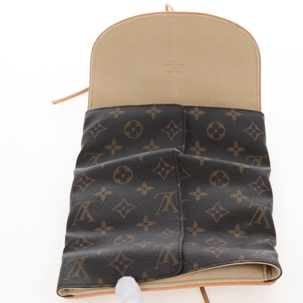 LOUIS VUITTON Monogram Trousse Bijoux Pliable Accessory Case M47837 Auth 209814V