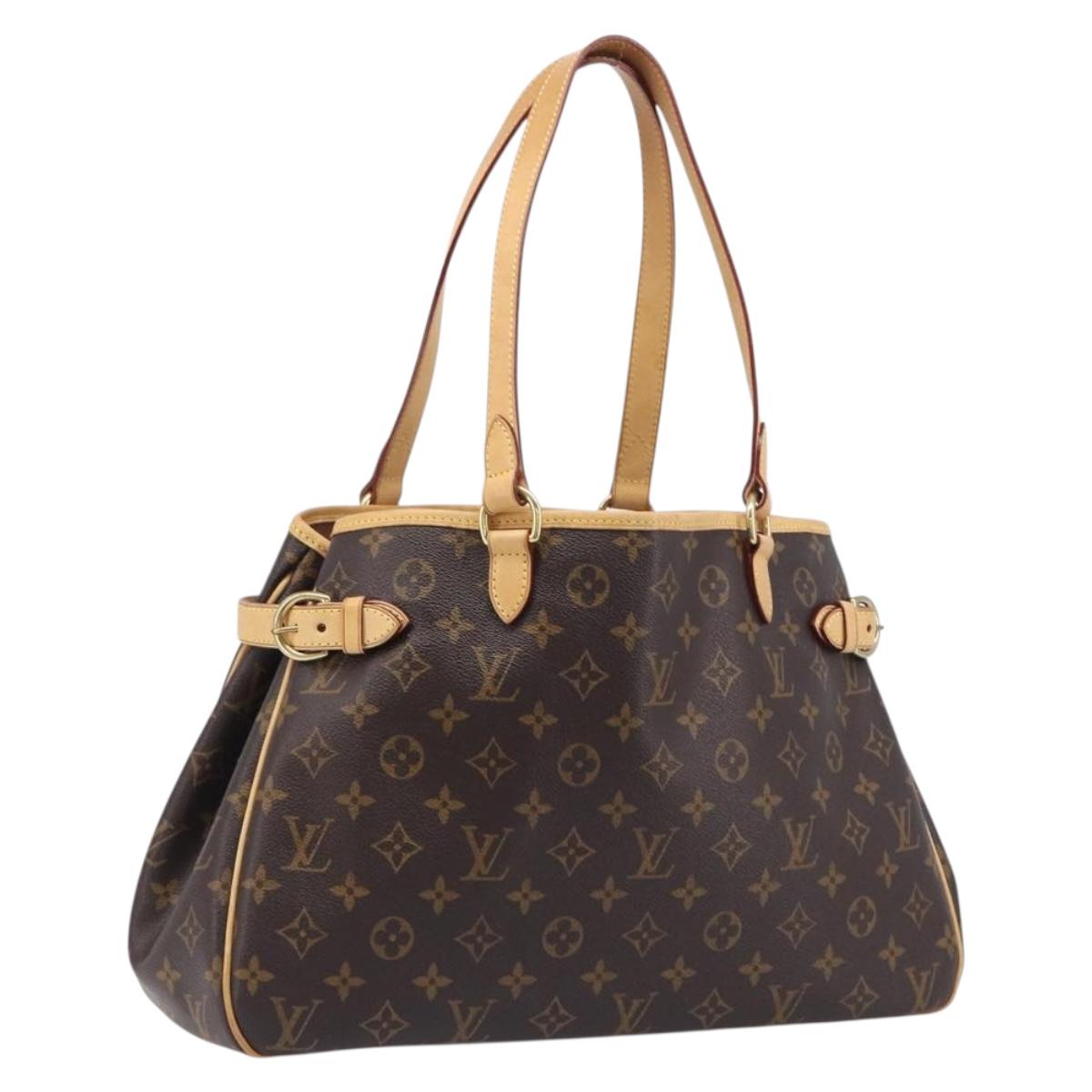 LOUIS VUITTON Monogram Batignolles Horizontal Tote Bag M51154 LV Auth 209825V