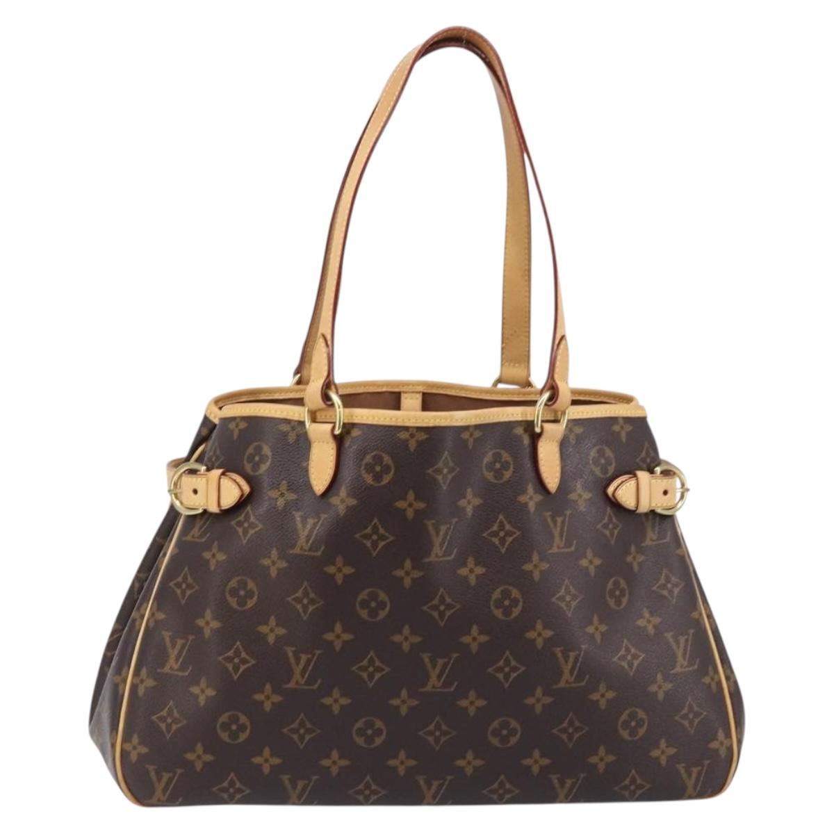 LOUIS VUITTON Monogram Batignolles Horizontal Tote Bag M51154 LV Auth 209825V