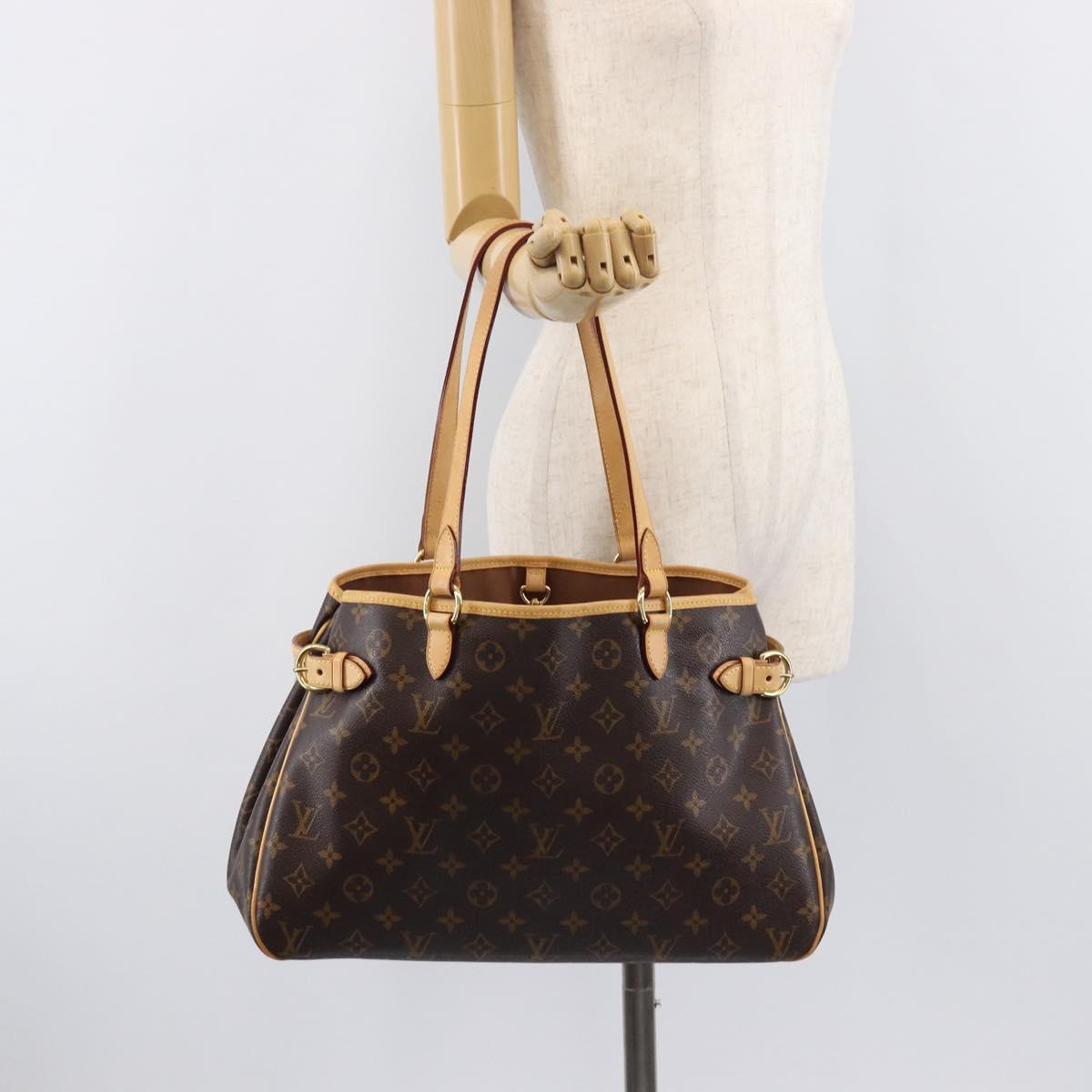 LOUIS VUITTON Monogram Batignolles Horizontal Tote Bag M51154 LV Auth 209825V
