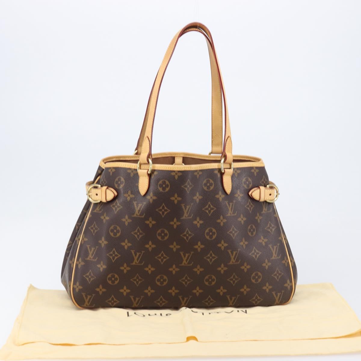 LOUIS VUITTON Monogram Batignolles Horizontal Tote Bag M51154 LV Auth 209825V
