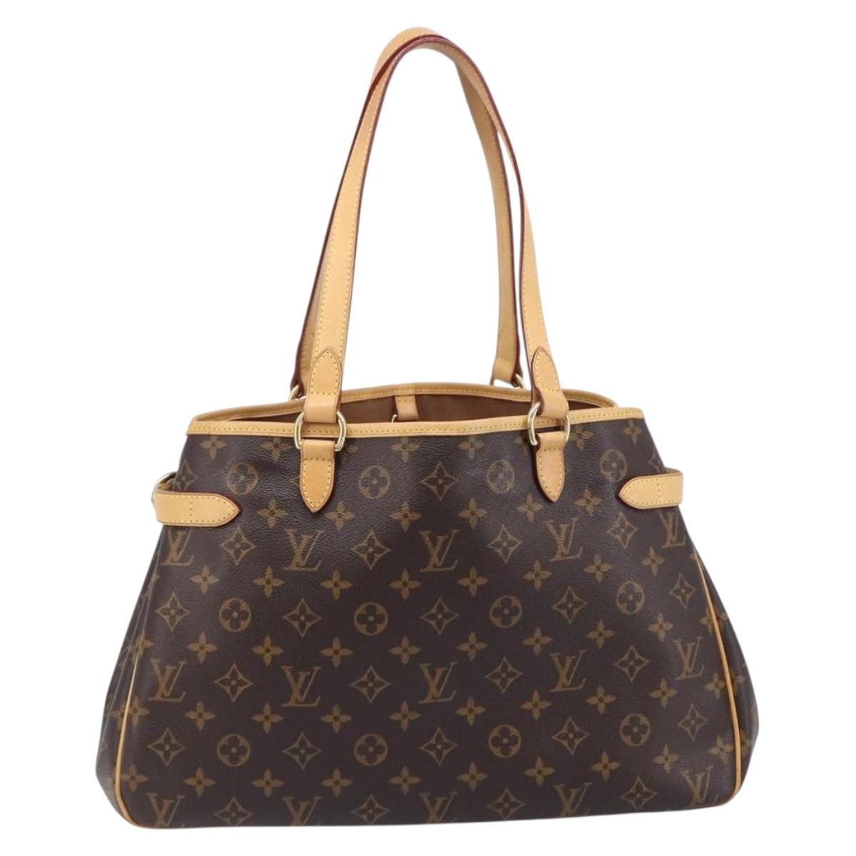 LOUIS VUITTON Monogram Batignolles Horizontal Tote Bag M51154 LV Auth 209825V