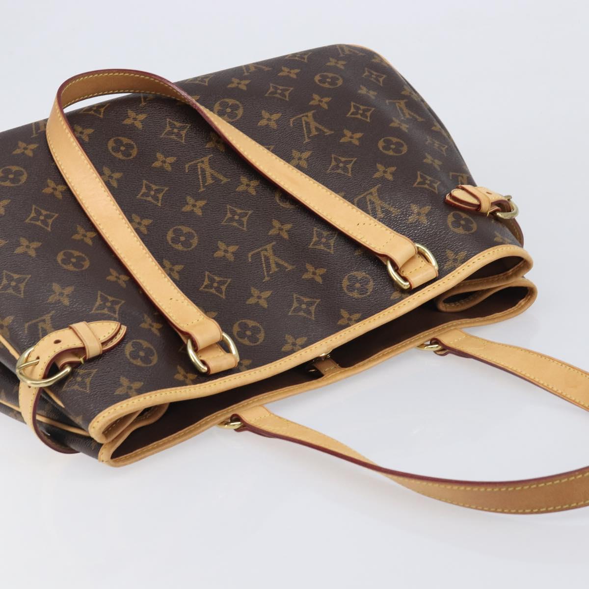 LOUIS VUITTON Monogram Batignolles Horizontal Tote Bag M51154 LV Auth 209825V