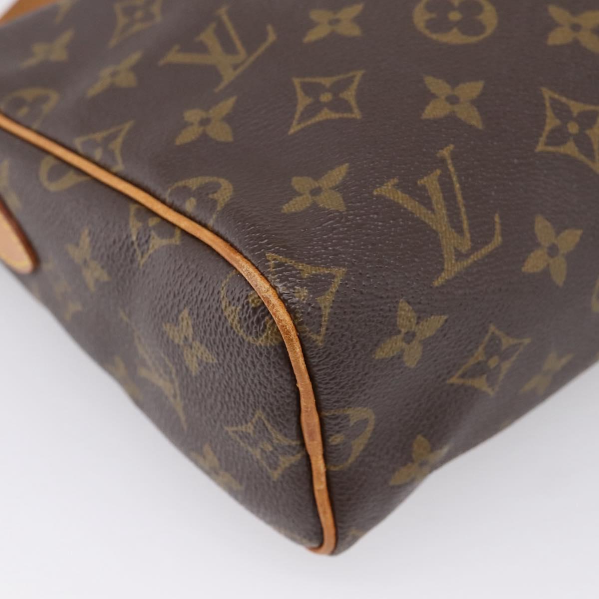 LOUIS VUITTON Monogram Tulle Lee Shoulder Bag M51348 LV Auth 209830A