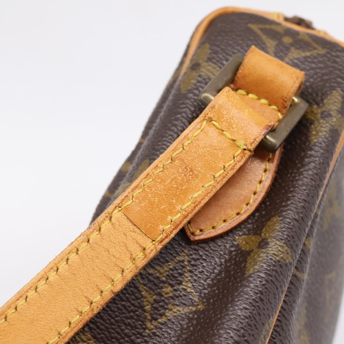 LOUIS VUITTON Monogram Tulle Lee Shoulder Bag M51348 LV Auth 209830A
