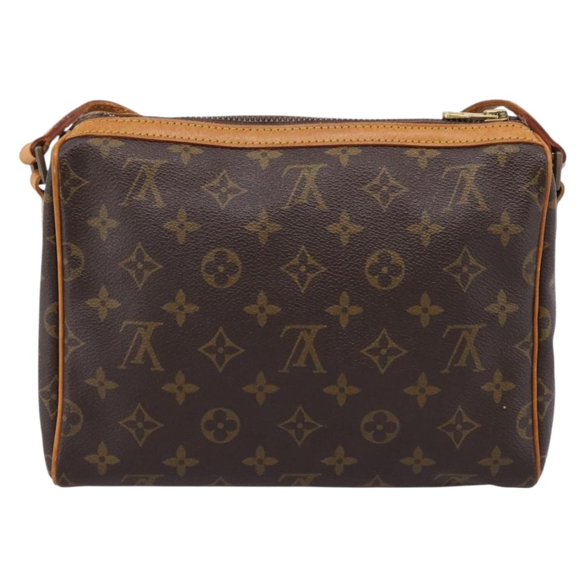 LOUIS VUITTON Monogram Tulle Lee Shoulder Bag M51348 LV Auth 209830A