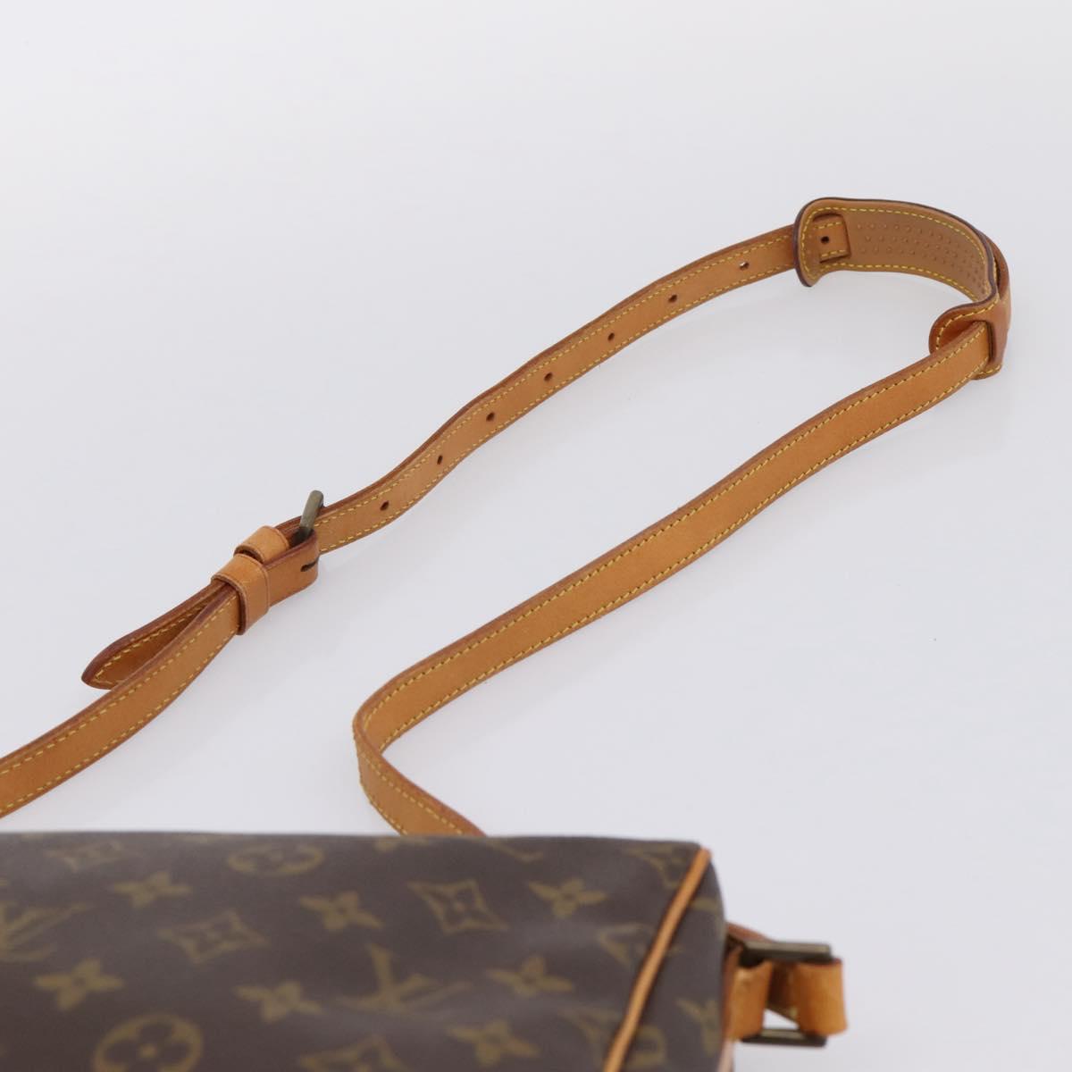 LOUIS VUITTON Monogram Tulle Lee Shoulder Bag M51348 LV Auth 209830A