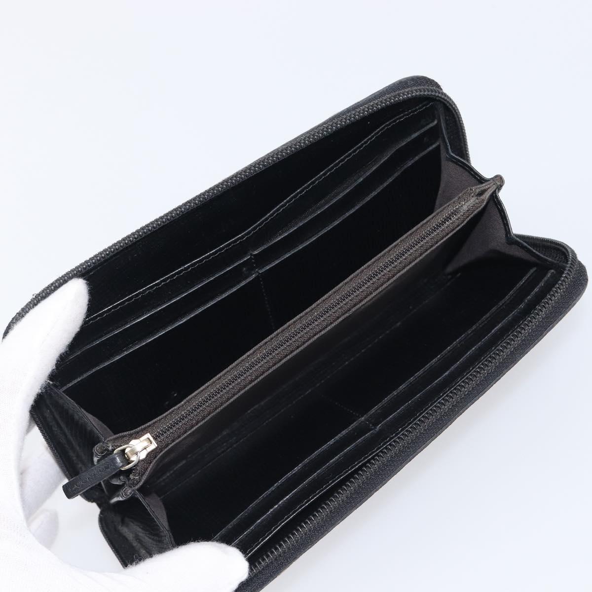 FENDI Zucca Canvas Long Wallet Multicolor Gold Auth 209846