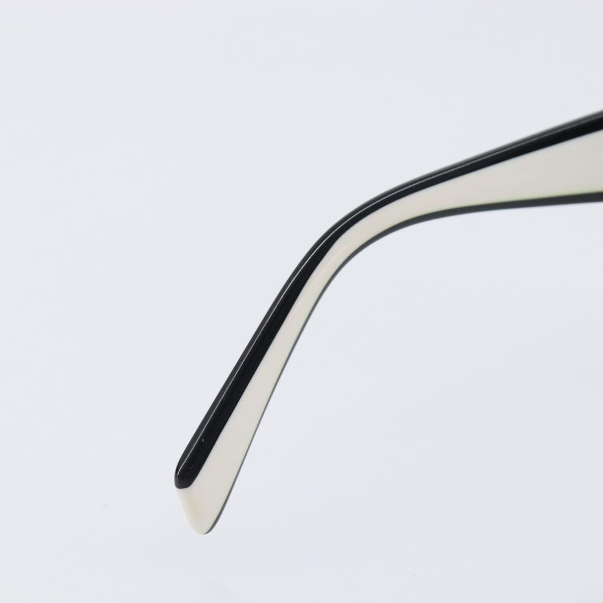 PRADA Sunglasses Plastic Black Gold Auth 209848