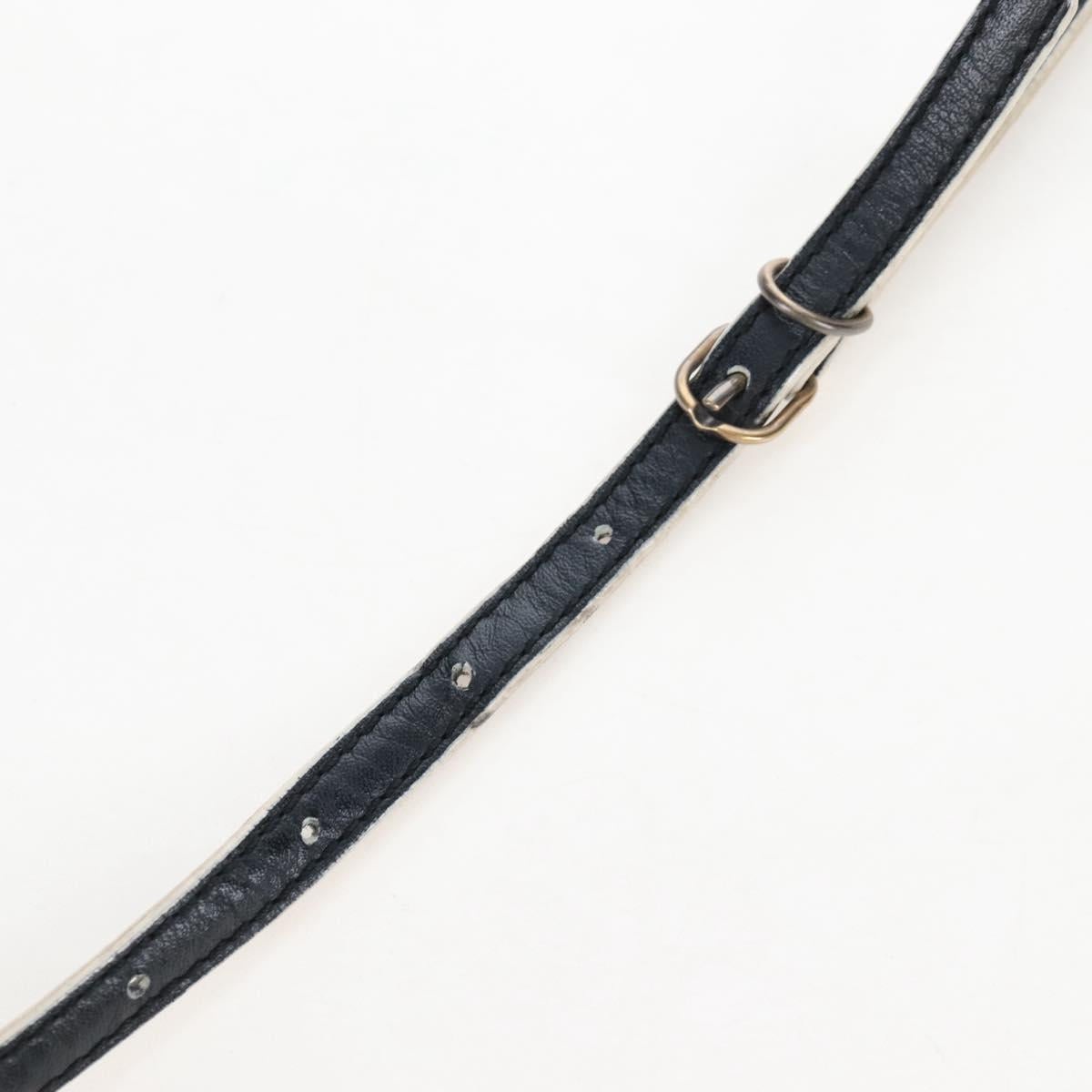 Balenciaga Paper Mini Hand Bag Leather 2way Black Gold 305582 Auth 209893V