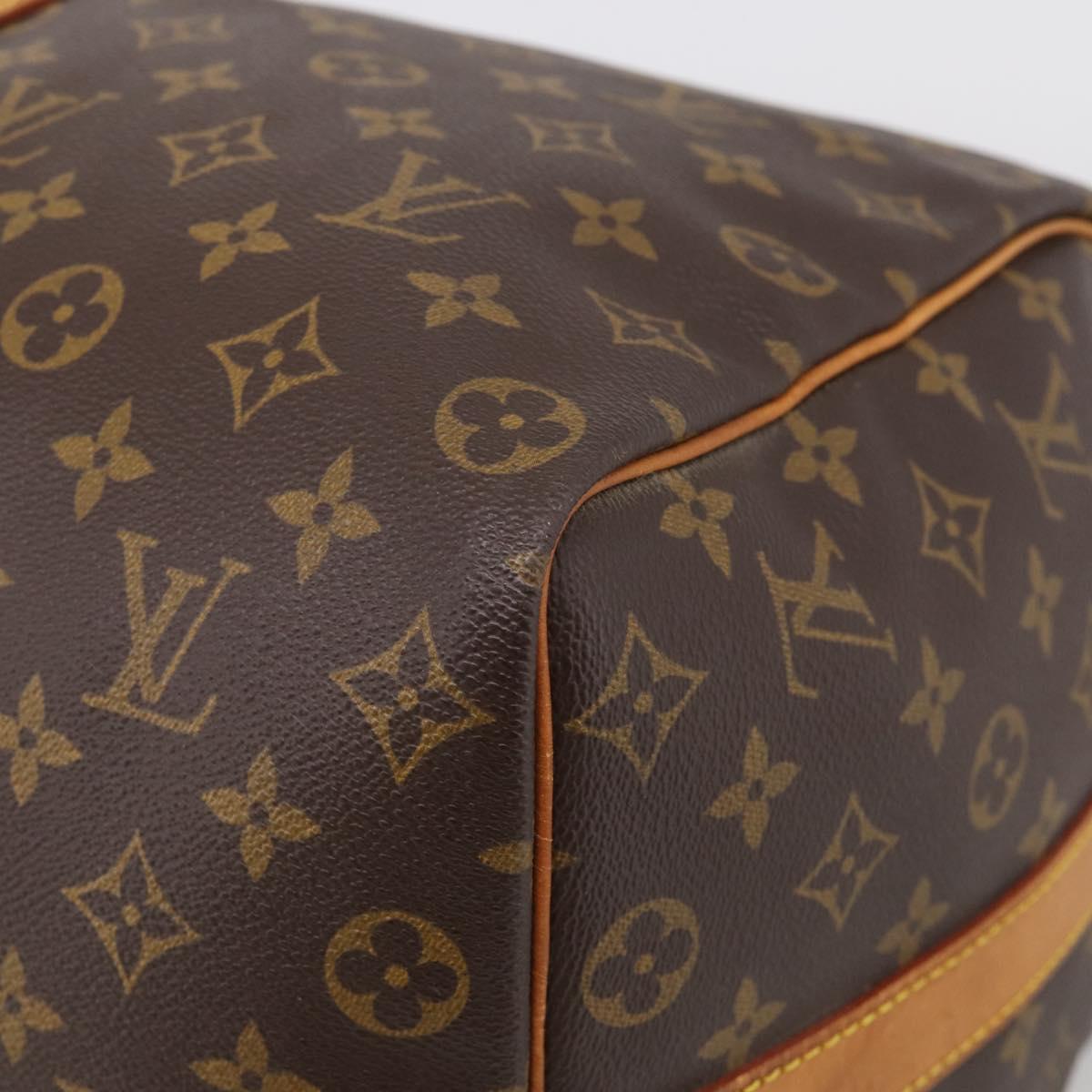 LOUIS VUITTON Monogram Keepall Bandouliere 50 Boston Bag M41416 LV Auth 209898V