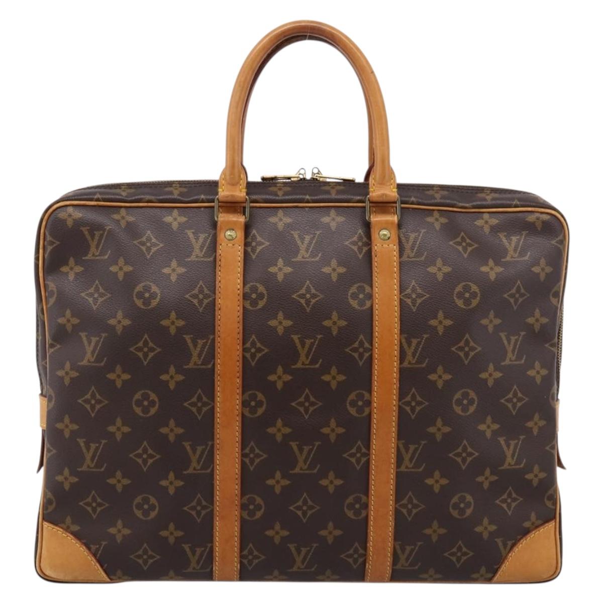 LOUIS VUITTON Monogram Porte Documents Voyage Business Bag M53361 LV Auth 209915