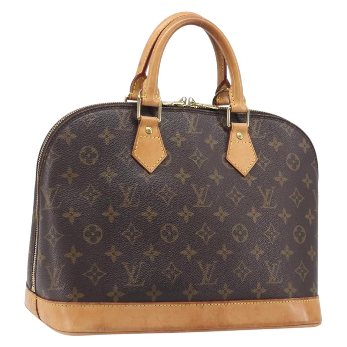 LOUIS VUITTON Monogram Alma Hand Bag M51130 LV Auth 209931A