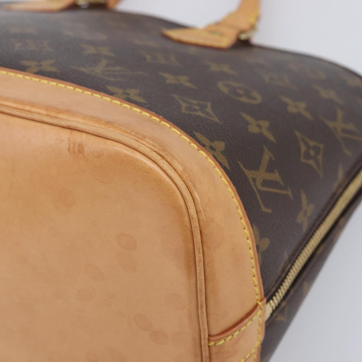 LOUIS VUITTON Monogram Alma Hand Bag M51130 LV Auth 209931A