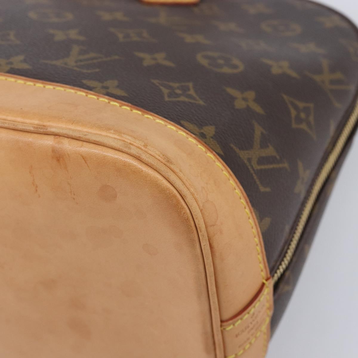LOUIS VUITTON Monogram Alma Hand Bag M51130 LV Auth 209931A