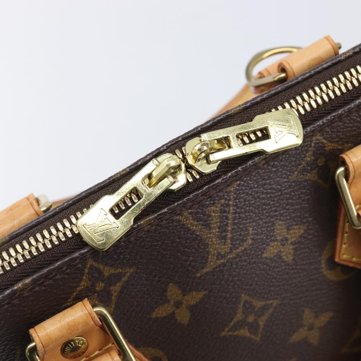 LOUIS VUITTON Monogram Alma Hand Bag M51130 LV Auth 209931A