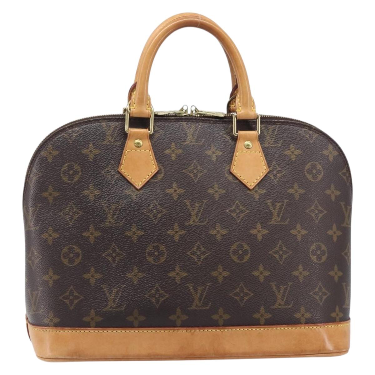 LOUIS VUITTON Monogram Alma Hand Bag M51130 LV Auth 209931A