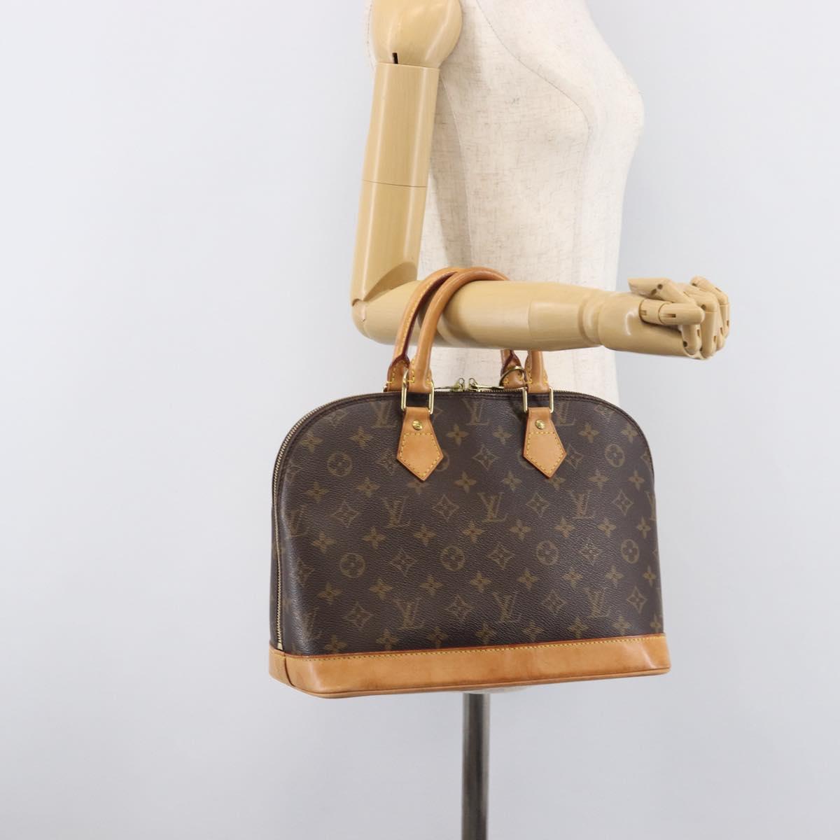 LOUIS VUITTON Monogram Alma Hand Bag M51130 LV Auth 209931A