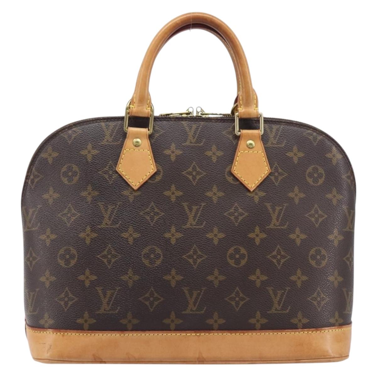 LOUIS VUITTON Monogram Alma Hand Bag M51130 LV Auth 209931A