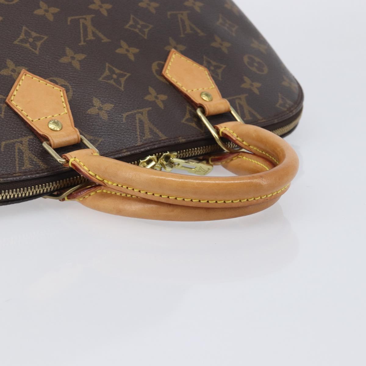 LOUIS VUITTON Monogram Alma Hand Bag M51130 LV Auth 209931A