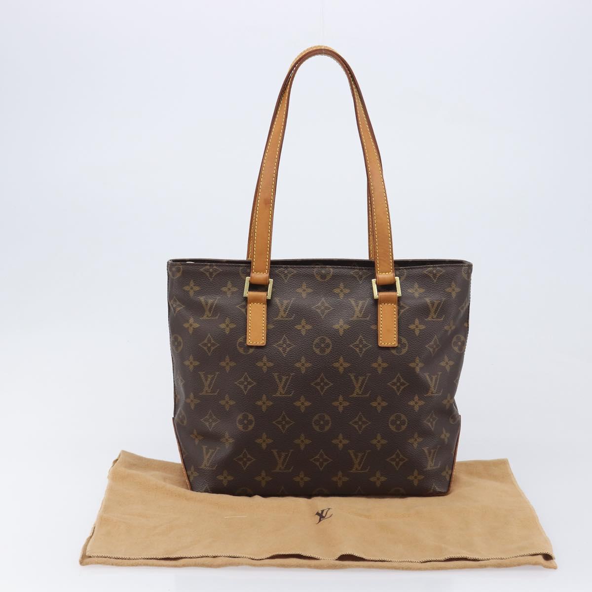 LOUIS VUITTON Monogram Cabas Piano Tote Bag M51148 LV Auth 209932V