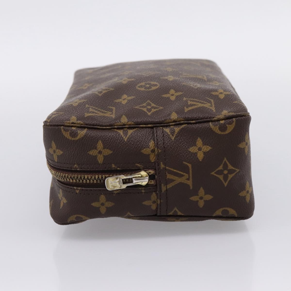 LOUIS VUITTON Monogram Trousse Toilette 28 Clutch Bag M47522 LV Auth 209937V