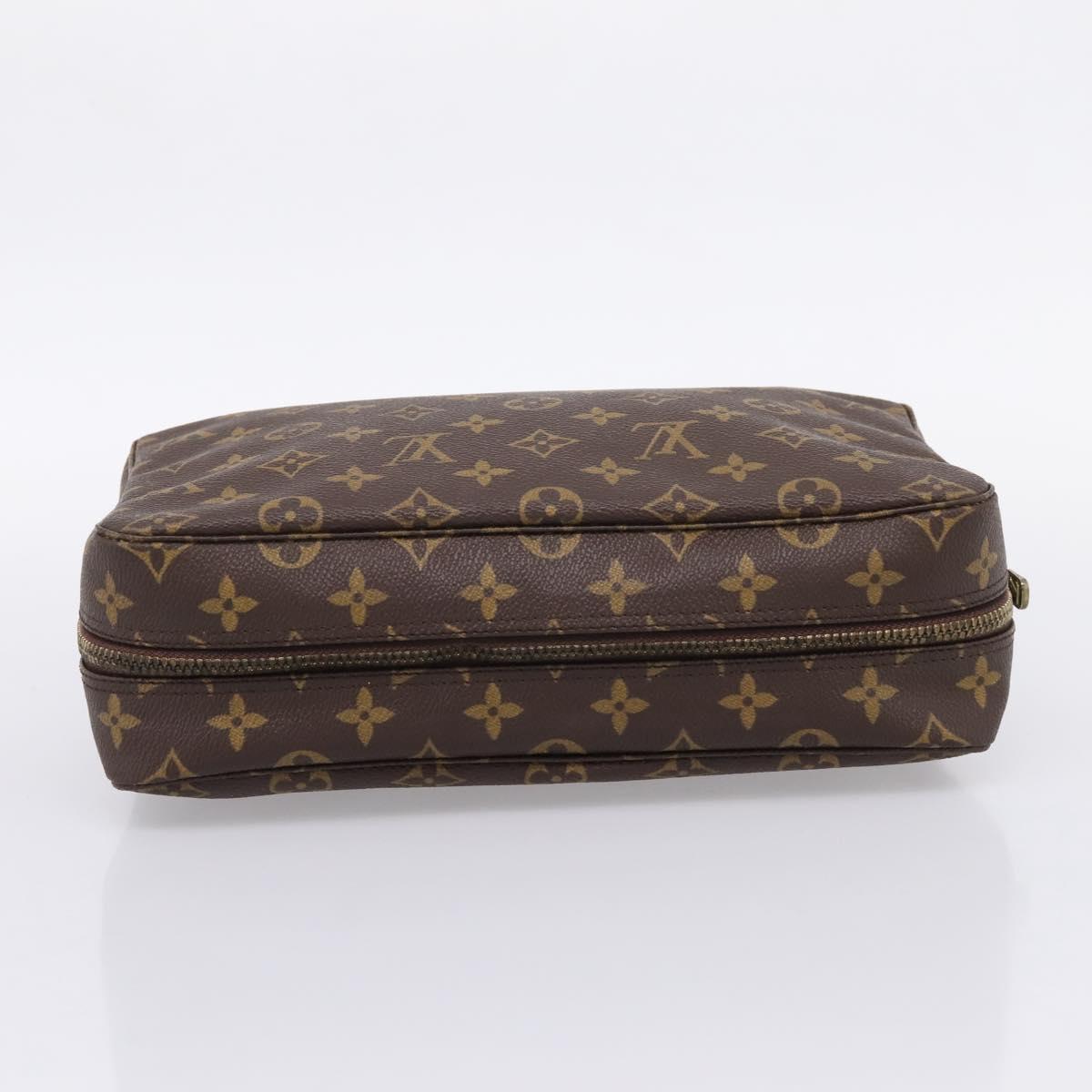 LOUIS VUITTON Monogram Trousse Toilette 28 Clutch Bag M47522 LV Auth 209937V