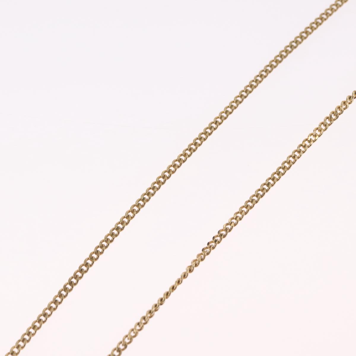 Christian Dior Necklace metal Gold Auth 209951V