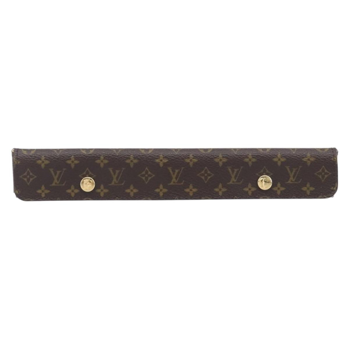 LOUIS VUITTON Monogram Accessory Case LV Auth 209968V