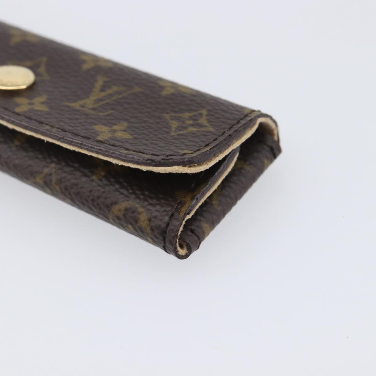LOUIS VUITTON Monogram Accessory Case LV Auth 209968V