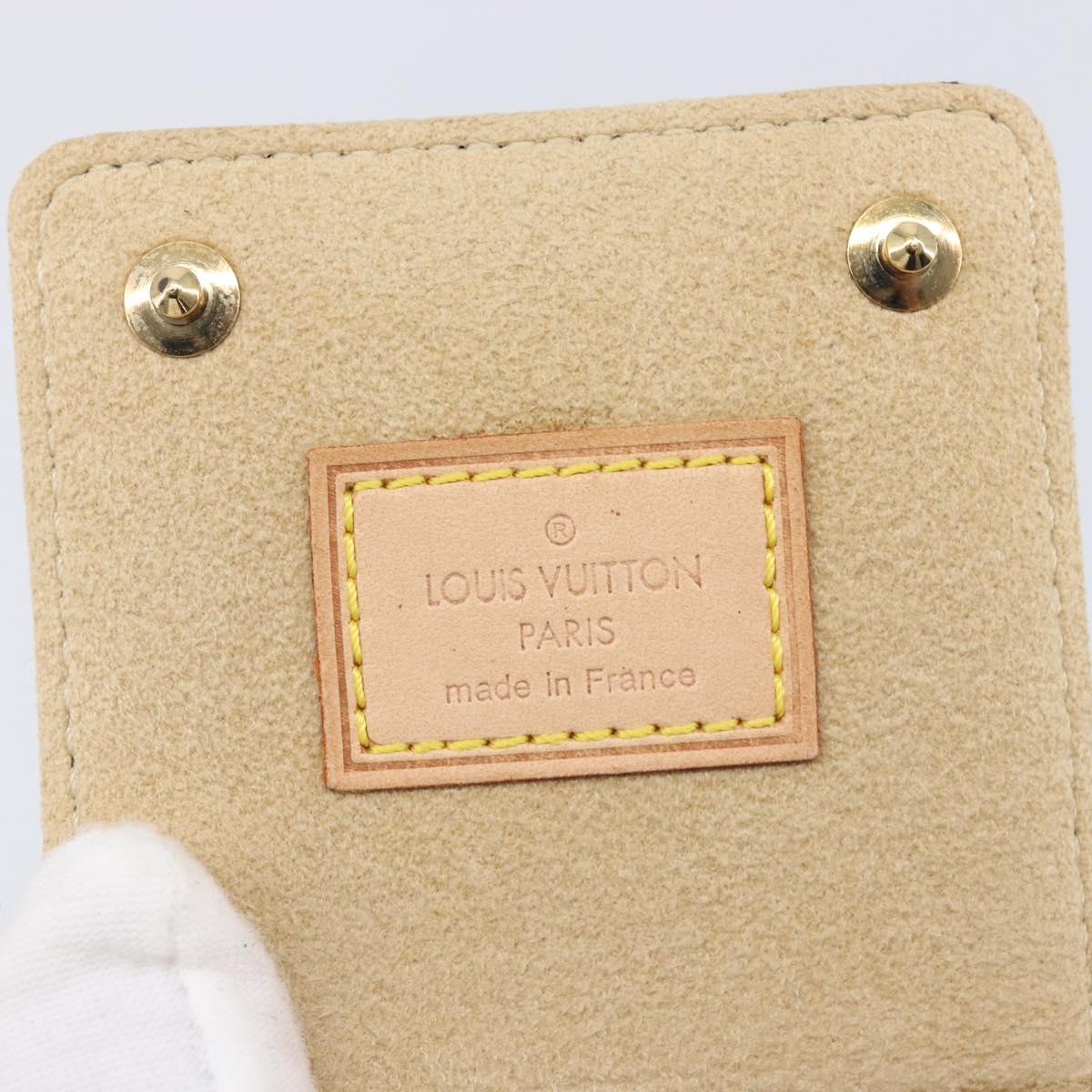 LOUIS VUITTON Monogram Accessory Case LV Auth 209969