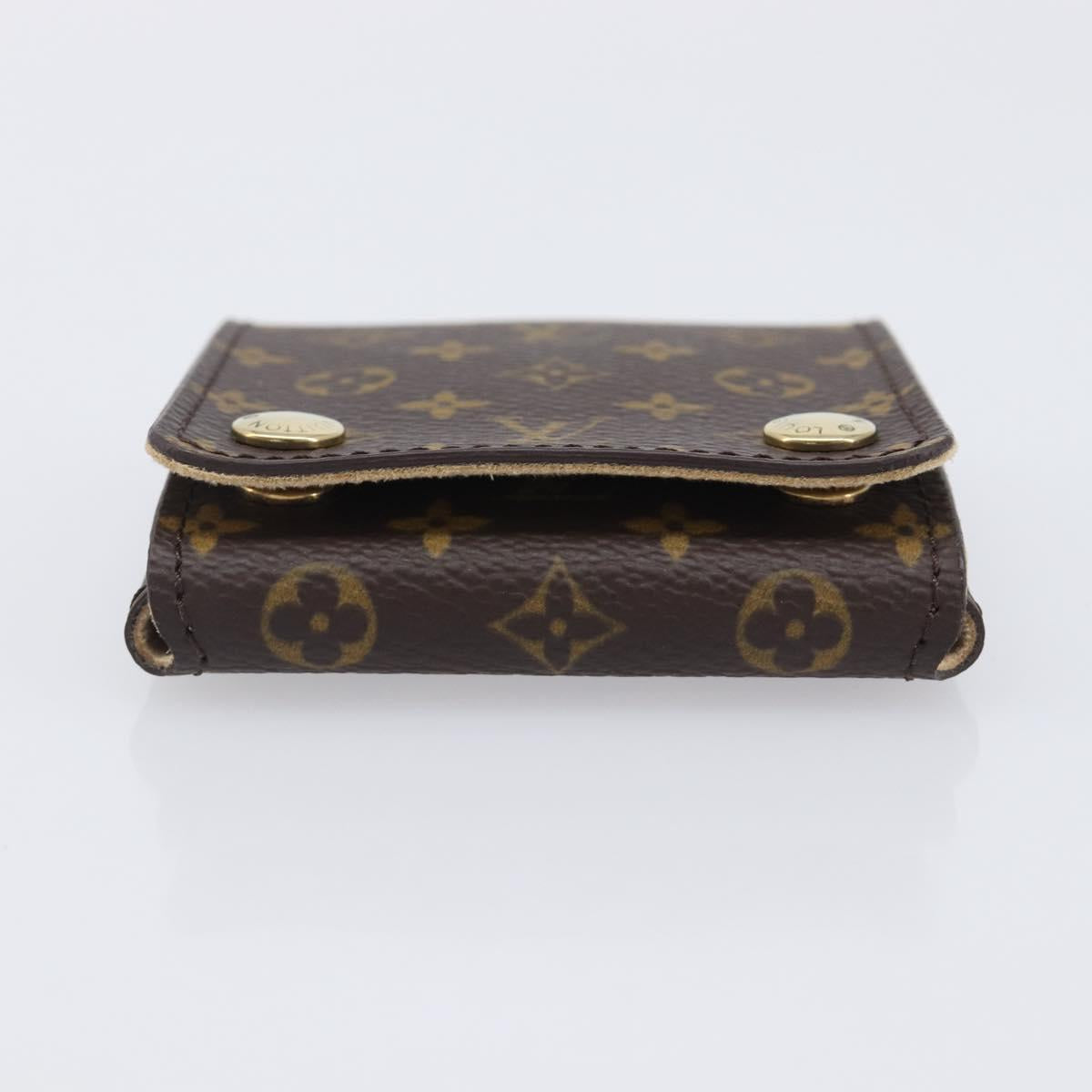 LOUIS VUITTON Monogram Accessory Case LV Auth 209969