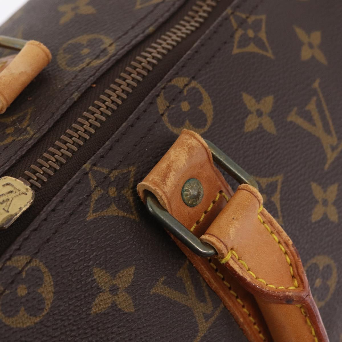 LOUIS VUITTON Monogram Keepall 45 Boston Bag M41428 LV Auth 209993
