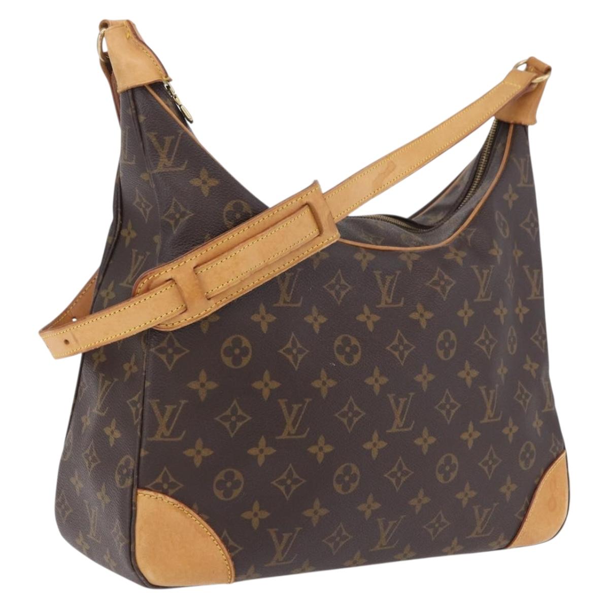 LOUIS VUITTON Monogram Boulogne 35 Shoulder Bag M51260 LV Auth 209995